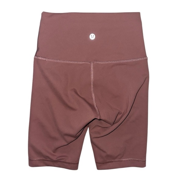 Lululemon Wunder Train High Rise Activewear Athletic Short 8" / Spiced Chai Sz 2 - Picture 7 of 10